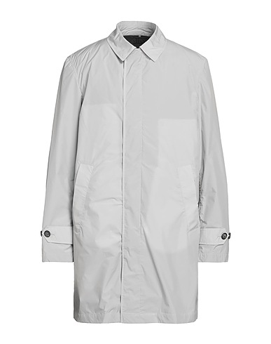 ADD Full-length jacket Light grey 100% Polyester, Polyamide