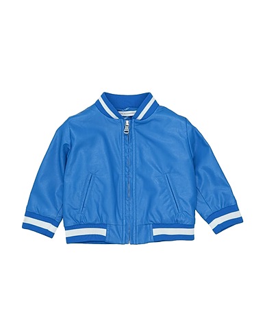 DANIELE ALESSANDRINI Jacket Blue 60% Polyester, 40% Viscose
