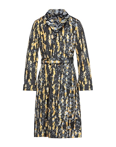 ROBERTO CAVALLI Full-length jacket Black 100% Polyester