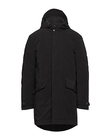 DOLCE&GABBANA Shell jacket Black 60% Cotton, 40% Polyester, Bovine leather