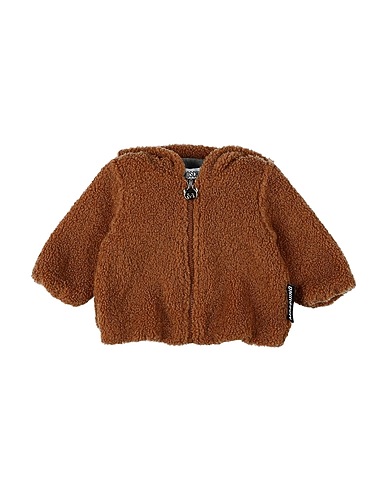 MOSCHINO BABY Teddy Coat Brown 100% Polyester