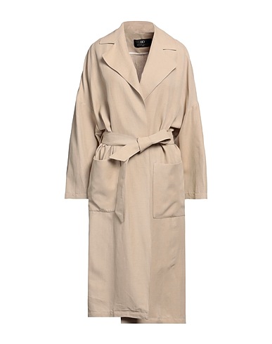 BRIAN DALES ライトコート ベージュ レーヨン 64% / リネン 36%
