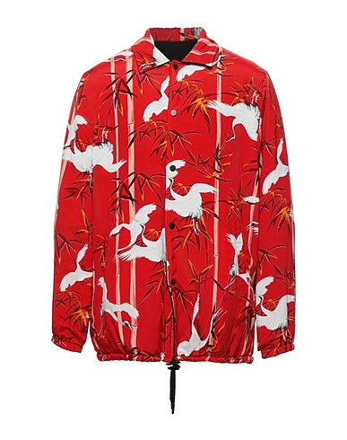 BUSCEMI Jacket Red 100% Cotton
