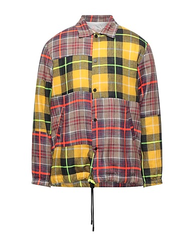 BUSCEMI Jacket Yellow 93% Linen, 7% Polyester