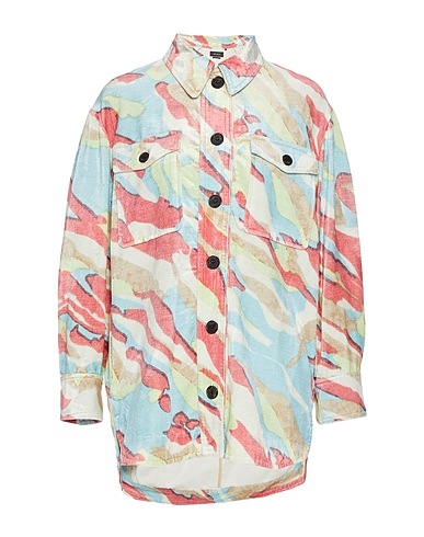 ISABEL MARANT Patterned shirts & blouses Red 50% Cotton, 50% Viscose