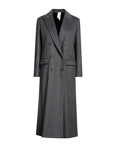ANNIE P. Coat Lead 70% Virgin Wool, 20% Polyamide, 10% Cashmere