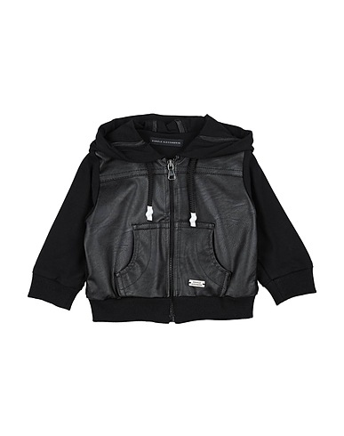 DANIELE ALESSANDRINI Jacket Black 60% Polyester, 40% Viscose
