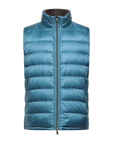 HERNO Gilet Pastel blue 100% Polyamide