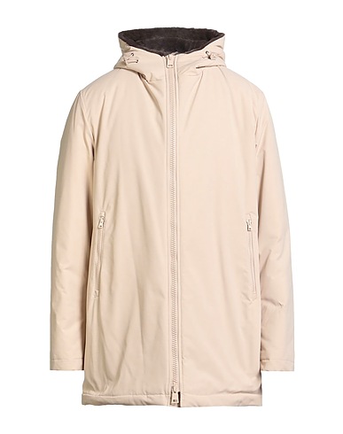 HERNO モッズコート ベージュ ポリエステル 100%