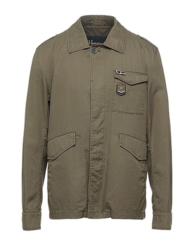 HERNO Jacket Military green 100% Cotton
