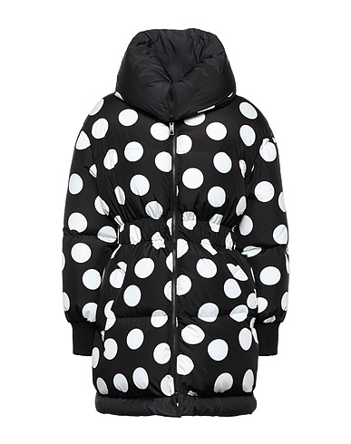 DOLCE&GABBANA Shell jacket Black 91% Polyester, 8% Wool, 1% Elastane
