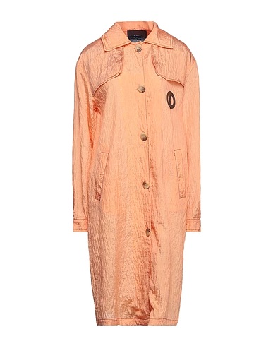 EBARRITO Full-length jacket Apricot 60% Polyester, 40% Viscose