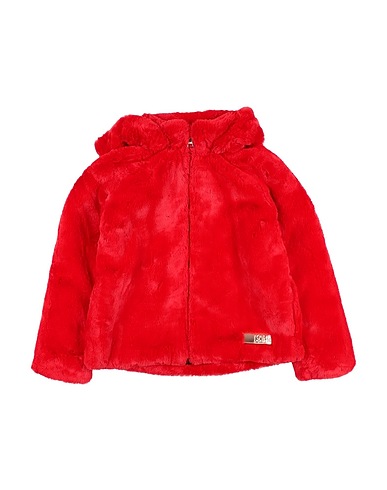 KARL LAGERFELD Teddy Coat Rosso 100% Poliestere