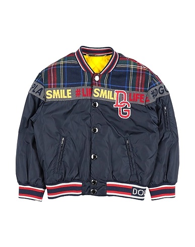 DOLCE&GABBANA Jacket Charcoal 80% Polyamide, 10% Virgin Wool, 4% Polyester, 4% Acrylic, 2% Wool