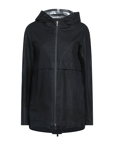 HERNO Jacket LAMINAR Black 100% Linen