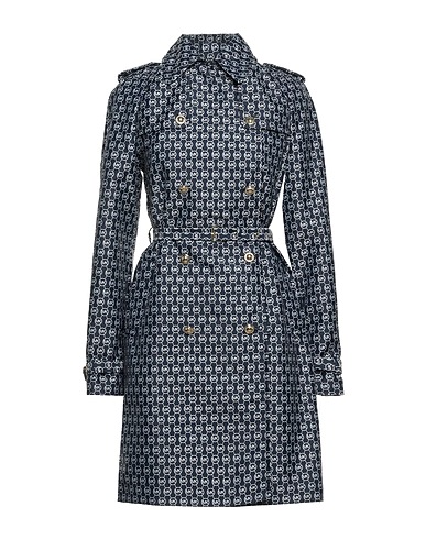 MICHAEL MICHAEL KORS Double breasted pea coat Midnight blue 100% Recycled polyester