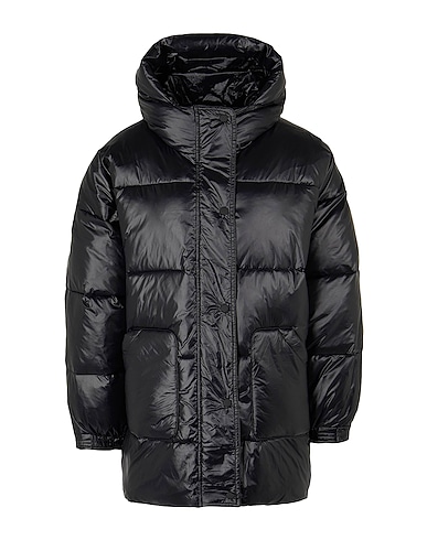 8 by YOOX Shell jacket Black 100% Recycled polyamide