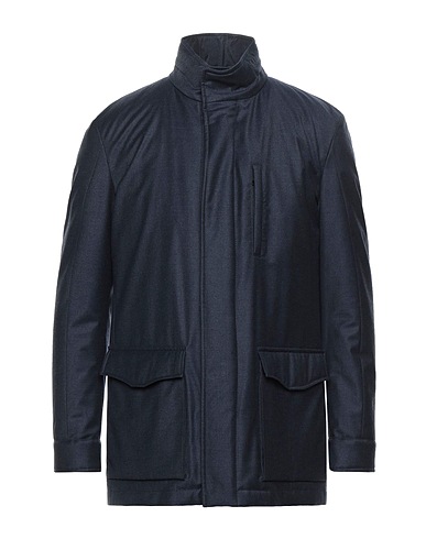 SCHNEIDERS SALZBURG Coat Blue 95% Virgin Wool, 5% Silk