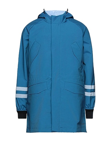 HISTORIC Full-length jacket Blue 71% Cotton, 29% Nylon, Polyester