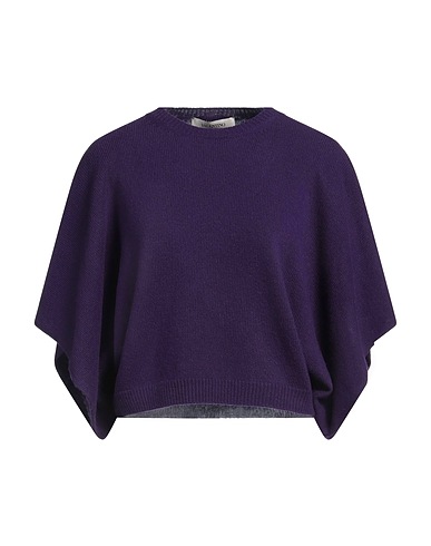 VALENTINO GARAVANI Cape Dark purple 100% Viscose