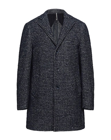 JERRY KEY Coat Blue 59% Wool, 17% Polyamide, 10% Polyester, 8% Acrylic, 6% Alpaca wool