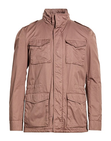 HERNO Jacket Antique rose 100% Cotton, Polyester