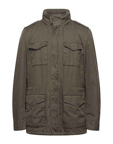 HERNO Jacket Military green 100% Cotton, Polyester