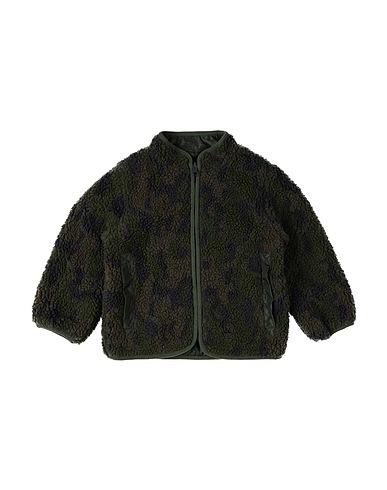STELLA McCARTNEY KIDS Teddy Coat Military green 100% Polyester