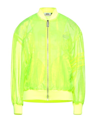 GCDS Bomber Yellow 55% Polyamide, 45% Polyester, Cotton, Elastane