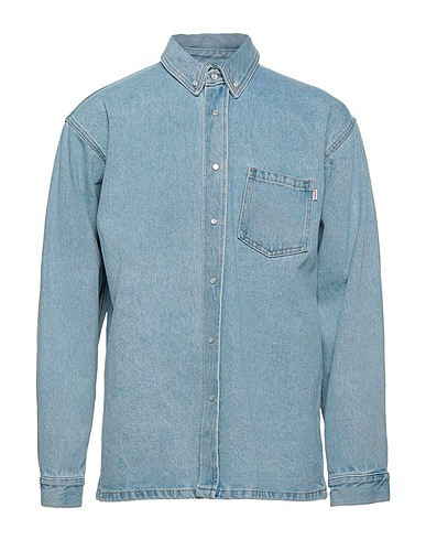 MARTINE ROSE Denim shirt Blue 100% Cotton
