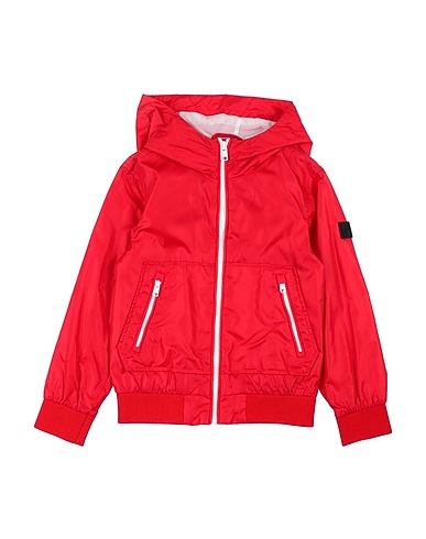 WOOLRICH 캐주얼 자켓 레드 100% 폴리아미드