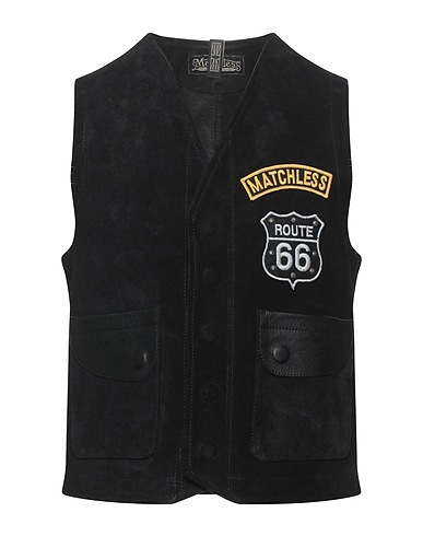 MATCHLESS Giubbotto Nero 100% Pelle