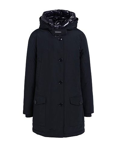 WOOLRICH Coat Midnight blue 60% Cotton, 40% Polyamide