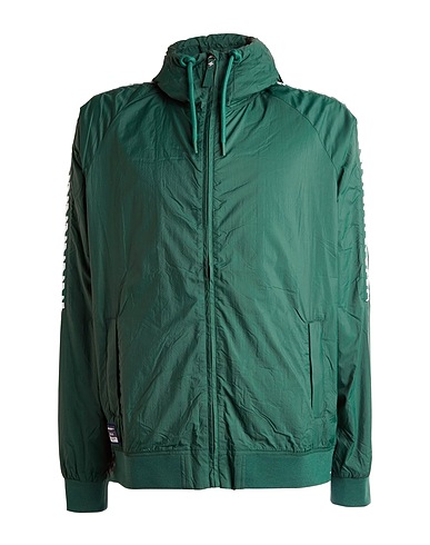 SUPERDRY Jacket HOODED TRACK WIND RUNNER
 Green 100% Nylon