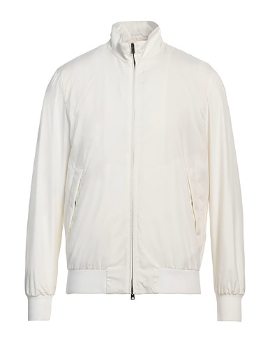 HERNO Bomber White 100% Polyester, Polyamide, Elastane