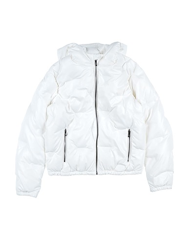EMPORIO ARMANI Shell jacket White 100% Polyester, Polyurethane