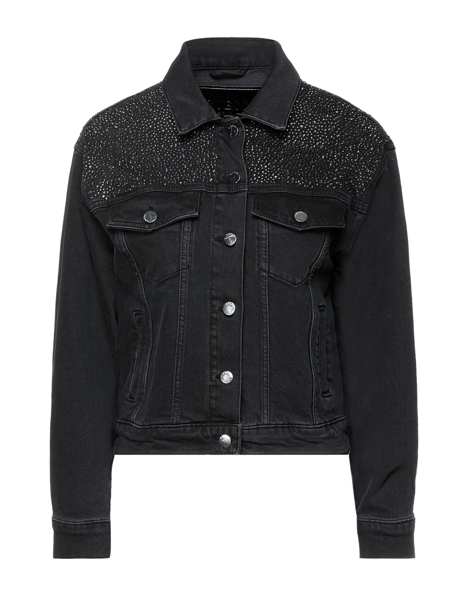 black denim jacket guess