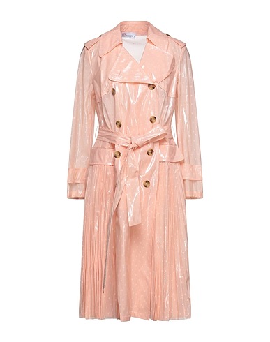 REDValentino Double breasted pea coat Pink 100% Polyester