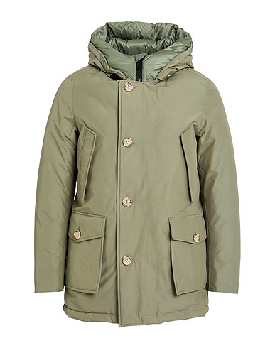 WOOLRICH Coat ARCTIC PARKA Military green 60% Cotton, 40% Polyamide