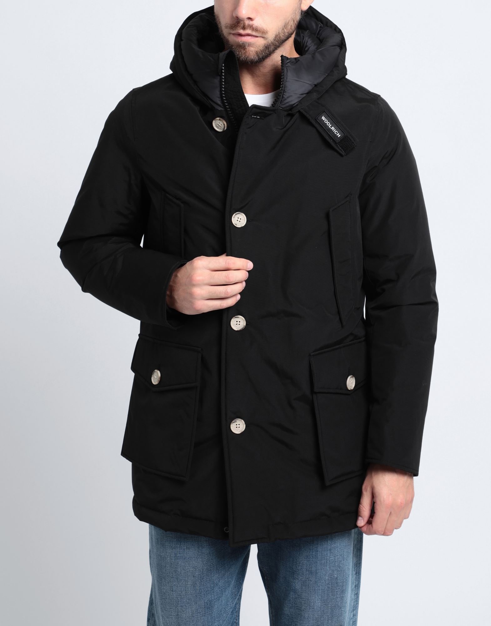 WOOLRICH モッズコート　ブラック WOOLRICH/ウールリッチ】モッズコートライナーダウンジャケット付