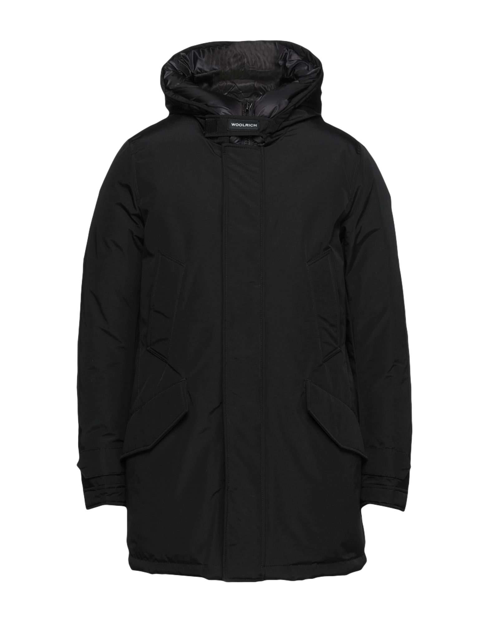 【送料&関税込】Woolrich Hooded Sweatshirt Men's Hoodie in Cotton Fleece with Embroidered Logo gray