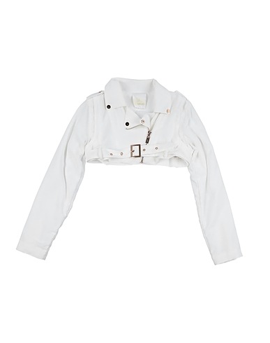 FUN & FUN Biker jacket COUTURE White 100% Polyester