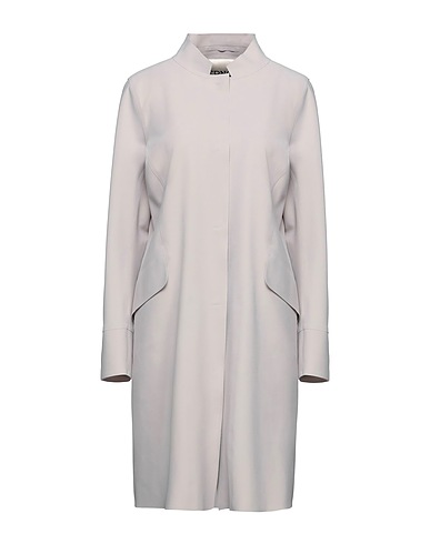 HERNO Full-length jacket Light grey 72% Polyamide, 28% Elastane