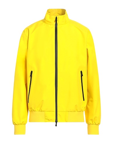 PEOPLE OF SHIBUYA Giubbotto Giallo 91% Poliestere, 9% Elastan