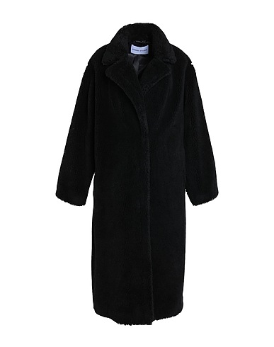 STAND STUDIO Kunstpelz Schwarz 60% Polyester, 20% Acryl, 20% Wolle