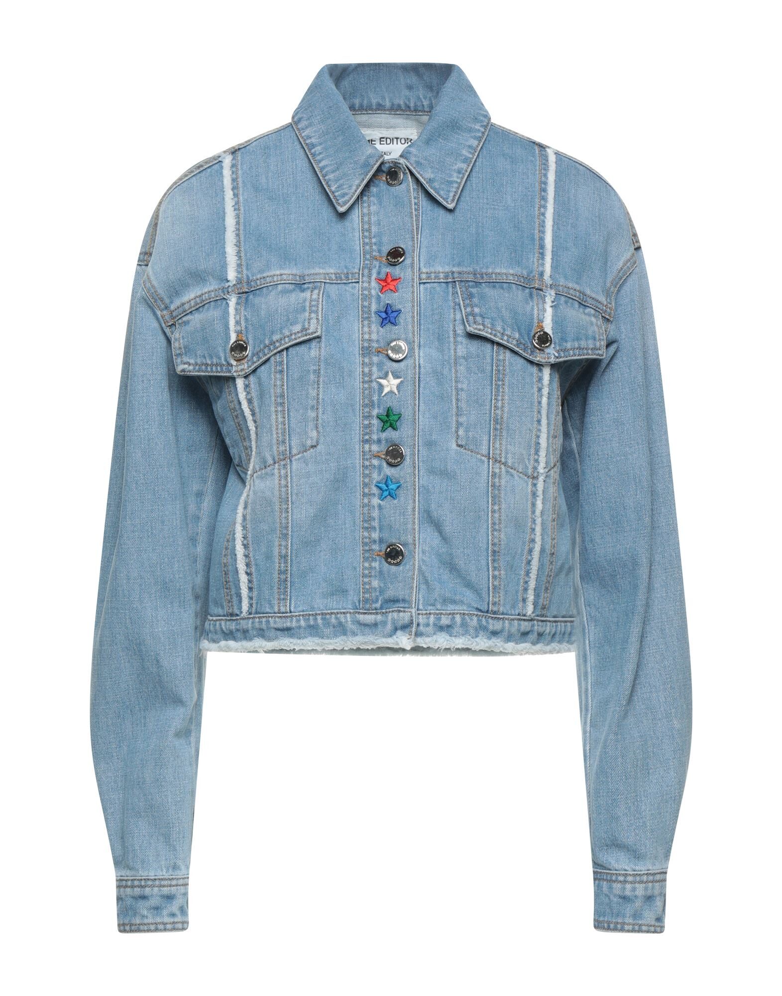 redone cropped denim jacket