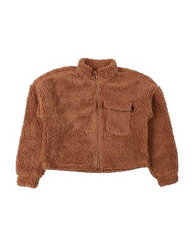 KIDS ONLY Teddy Coat Brown 100% Polyester