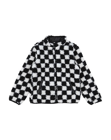 VANS Teddy Coat GR GIRLS SHERPA ZIP JACKET
 Black 100% Polyester