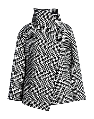 EMPORIO ARMANI Coat Black 72% Wool, 23% Polyamide, 5% Other Fibres
