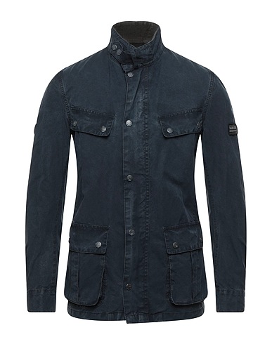BARBOUR Jacket INTERNATIONAL Midnight blue 100% Cotton